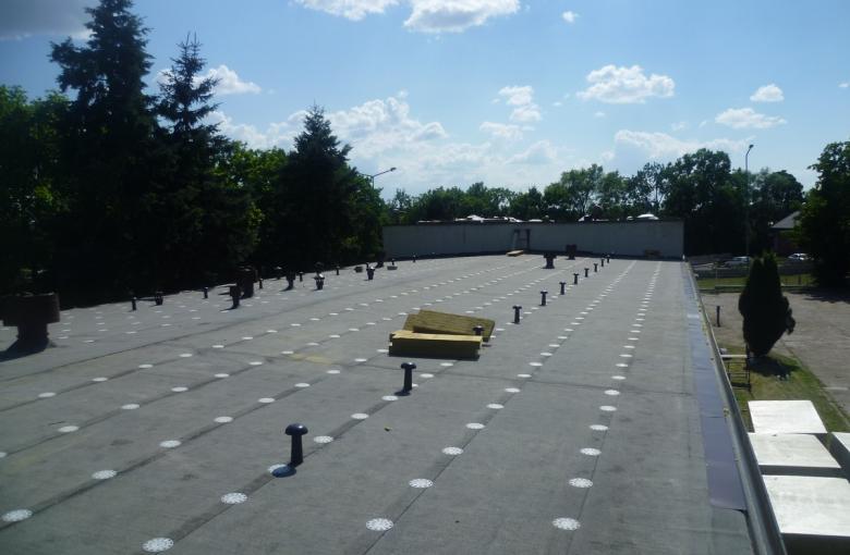 Choszczno, Enea - modernizacja stropodachu
